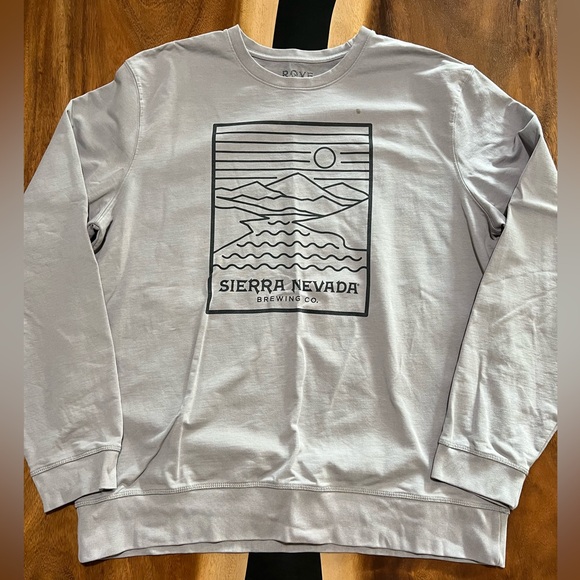 ROVE Tops - Gray Sierra Nevada Brewing Co. Crewneck Sweatshirt